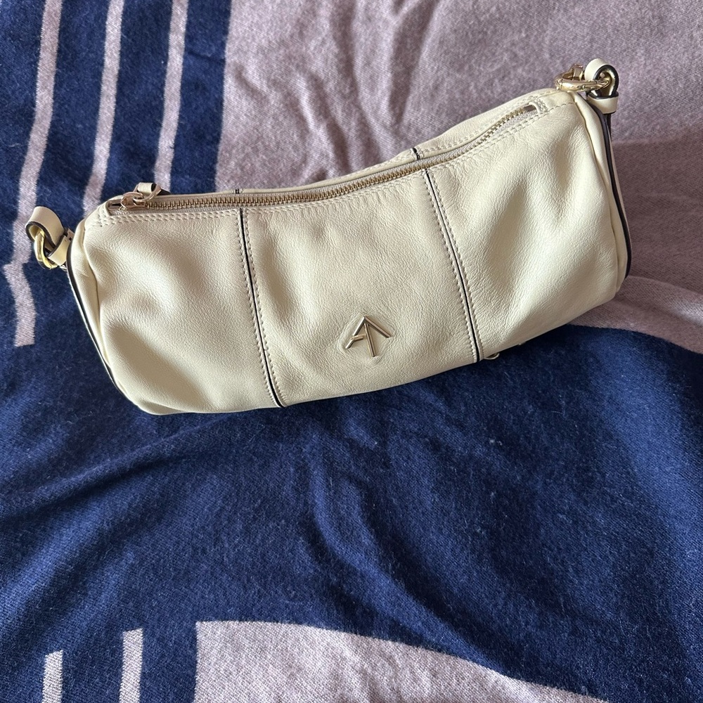 Authentic Manu Atelier Cylinder shoulder bag